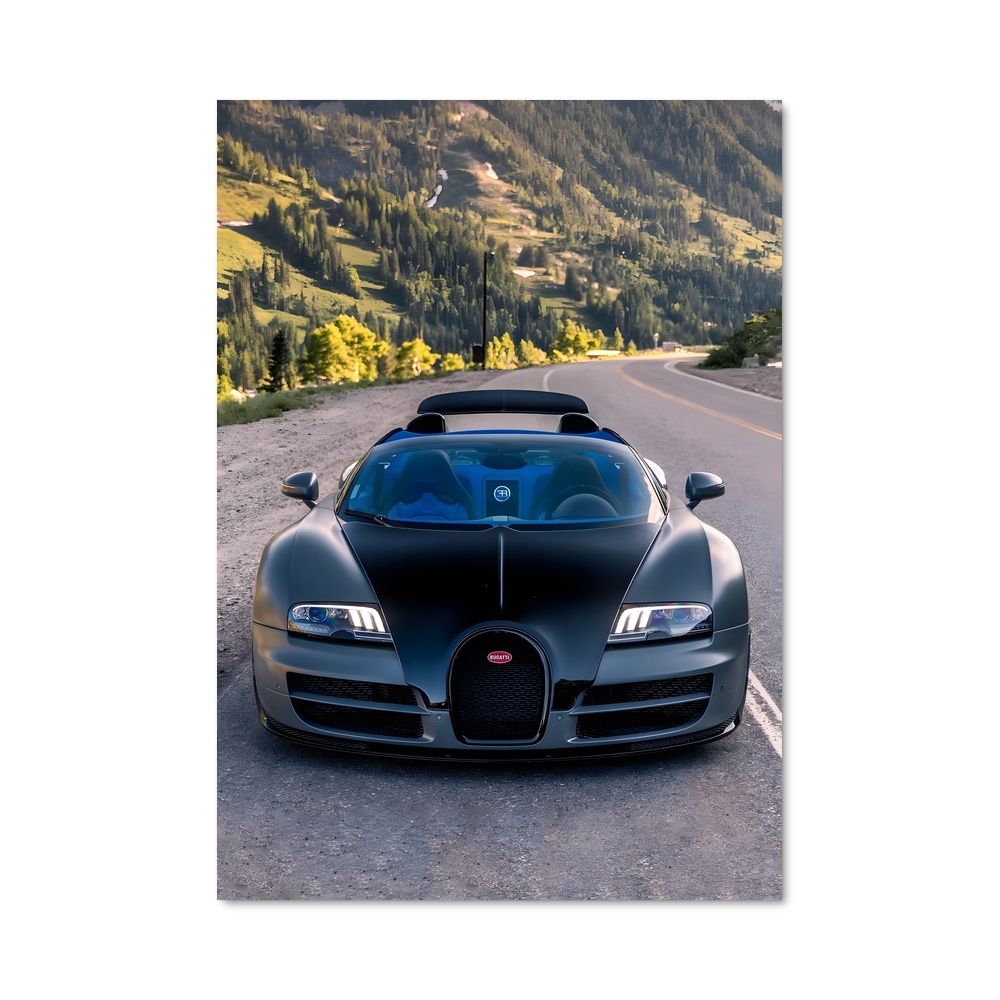 Poster Veyron Noir